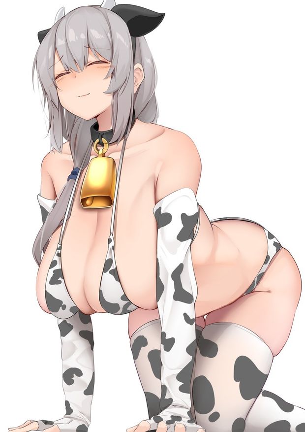 Cowgirl ready for breasts milking