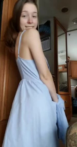 Just a great blue dress