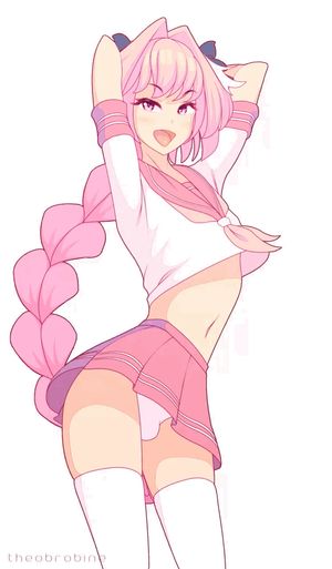 Zero-Two wiggling her tight little body