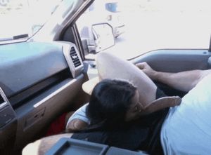 Boss picked his secretary's daughter from the college on the way to his friends farmhouse where she will be gangbanged