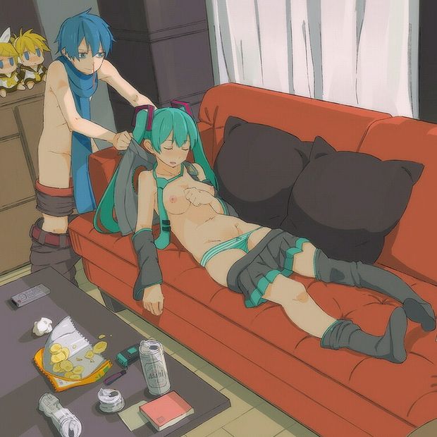 Miku passed out drunk by au (autlaws)