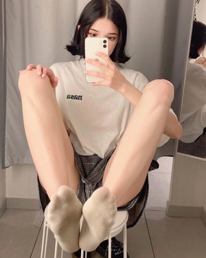 so deserving of a foot bitch