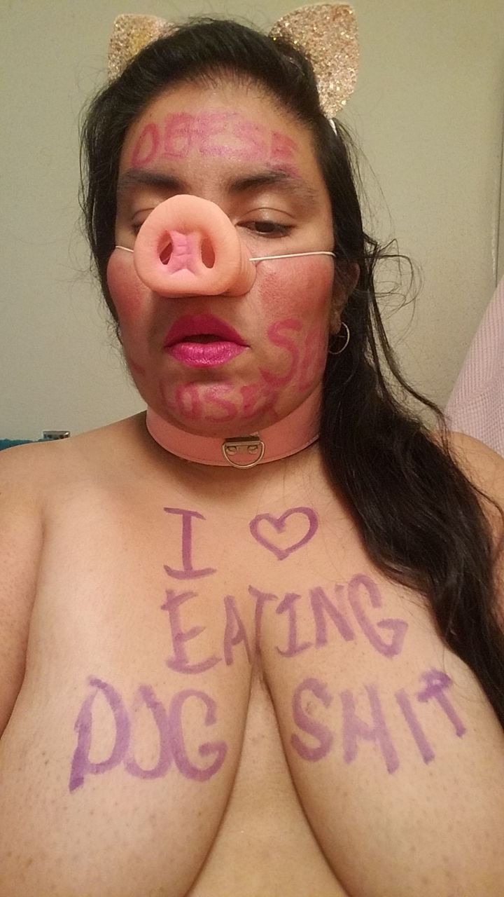 Humiliated slave