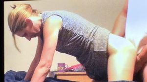 Hot blonde wife getting fucked hard from behind