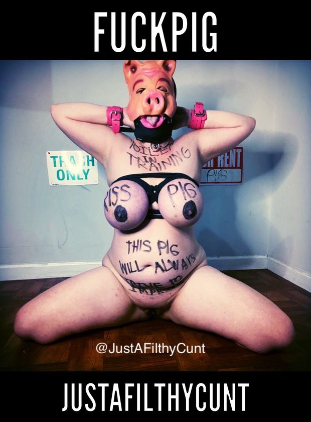 Fuckpig JustAFilthyCunt fuckpig porn pics #fuckpig