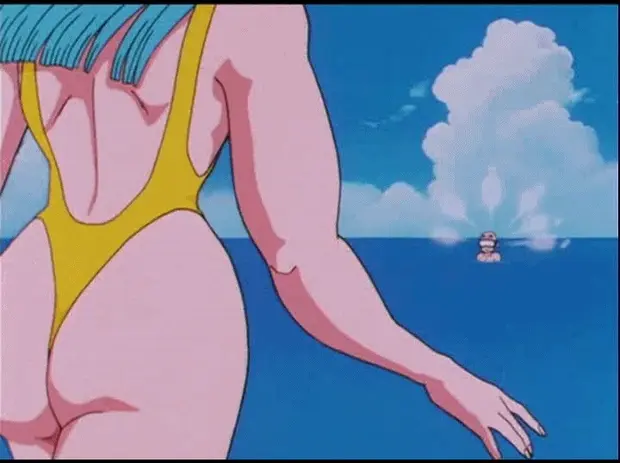 Maron going to Krillin
