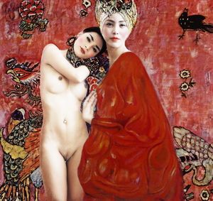 Looks like Mom wont share her robe.