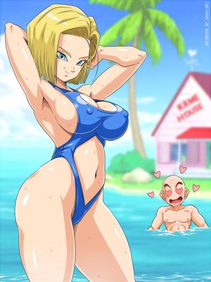 Android 18 & Krillin