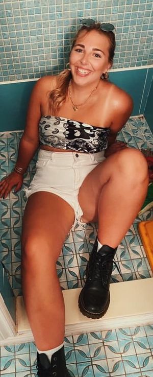 drunk slut on the bathroom floor