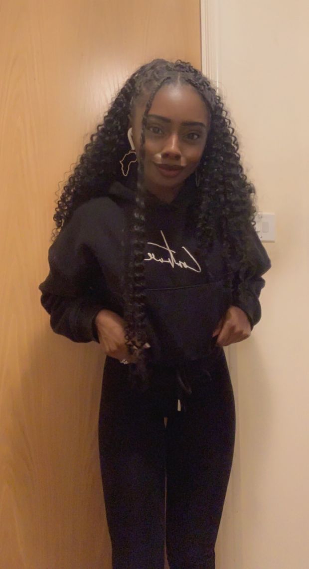 cute ebony
