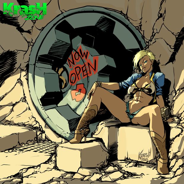 Her vault is open for business ;)