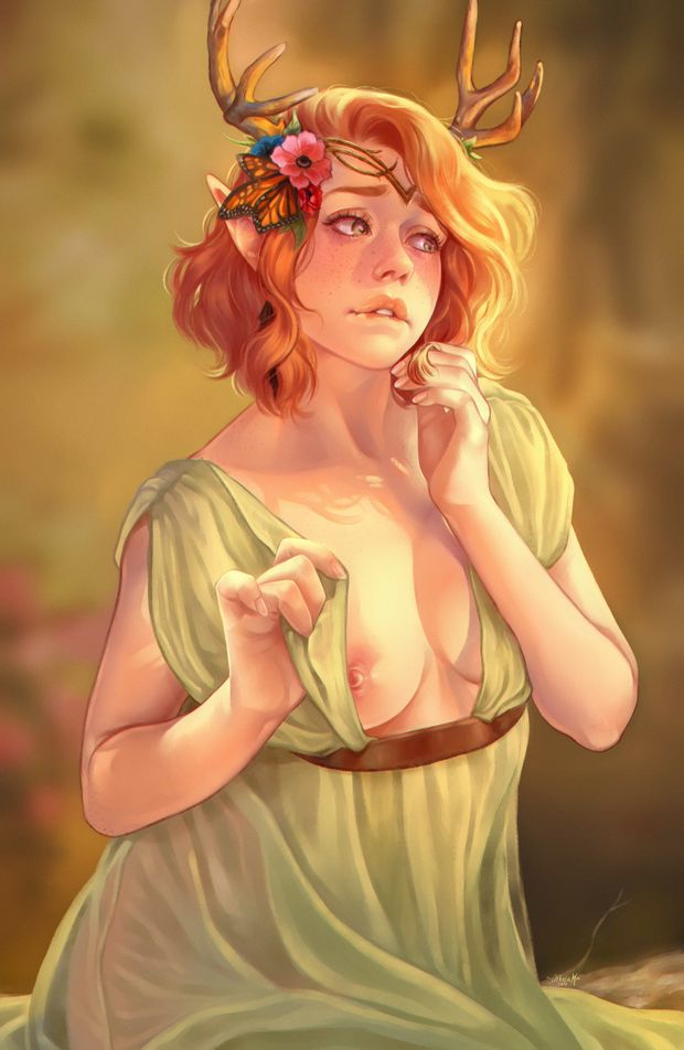Kiki feeling naughty