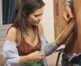 Another victim of the MASSIVE COCK (Lizi Vogue & John Rasputin)