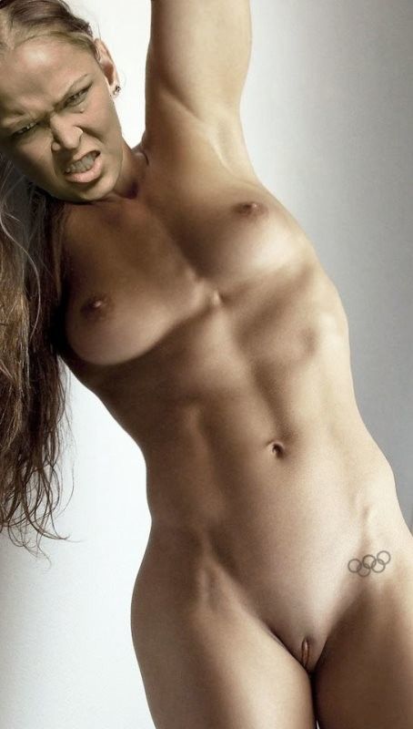 Ronda Rousey naked .