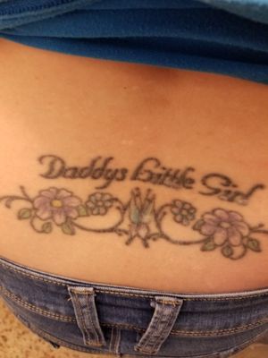 Stephanie's tramp stamp