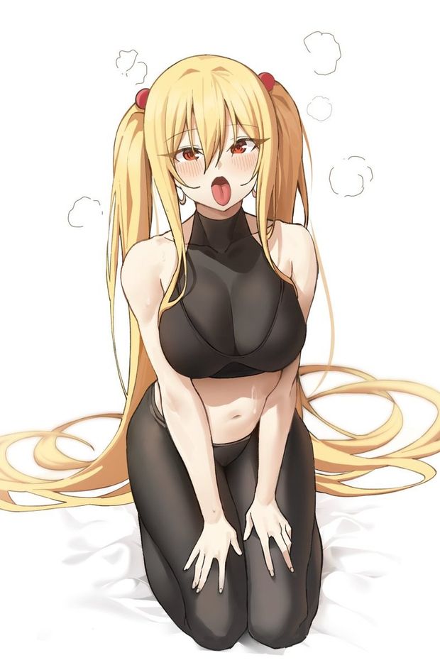 blonde hentai ahegao