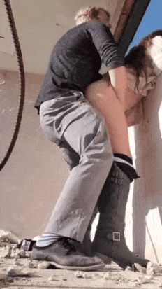 Dude fucking a sexy college g1rl and make her swallow his cum load