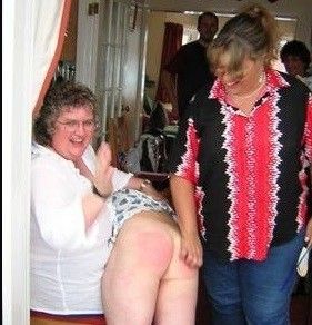 Wife spanks sissy husband in front of family in law