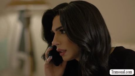 Gorgeous trans woman gets her ass fucked by ex boyfriend