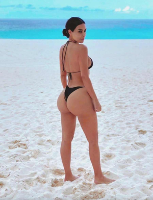 Kim Kardashian huge ass