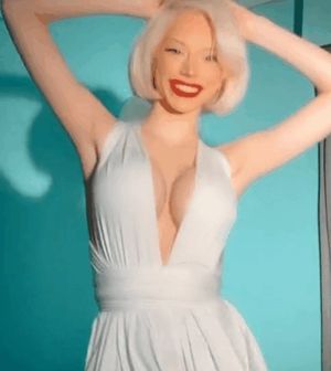 Bouncy cosplayer with big tits