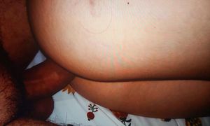 she sleeps drunk so I put her up her ass, and at the same time she groaned, but she was like a slut