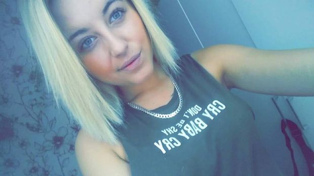 Horny blond