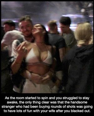 He was so generous with the shots...