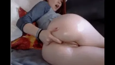One-two-one anal fingering