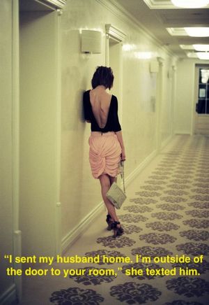 I sent my husband home...