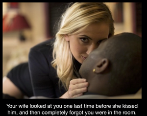 Your wife looked one last time...