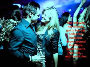 She went back and found him...