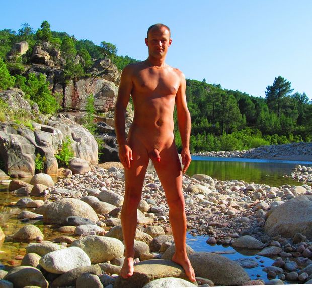 Naturist beach.
