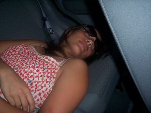 Same gal as dorm room photo