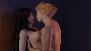 tifa and cloud