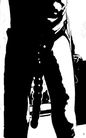 Femdom strapon silhouette