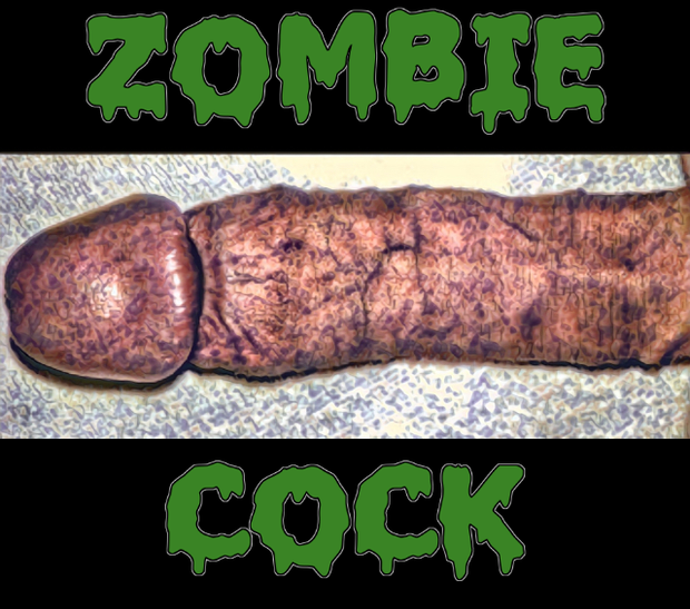 Erect Zombie cock