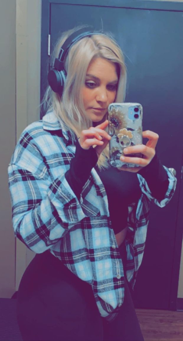 Karlee’s rude bitch ass in the gym