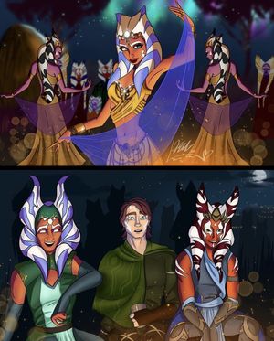 Star Wars - Ashoka Tano & Anakin