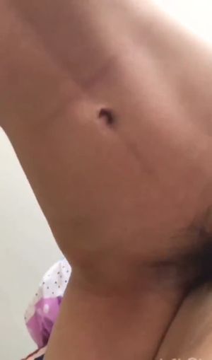 Chinese slender student riding on me