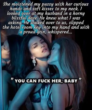 You can fuck her, baby