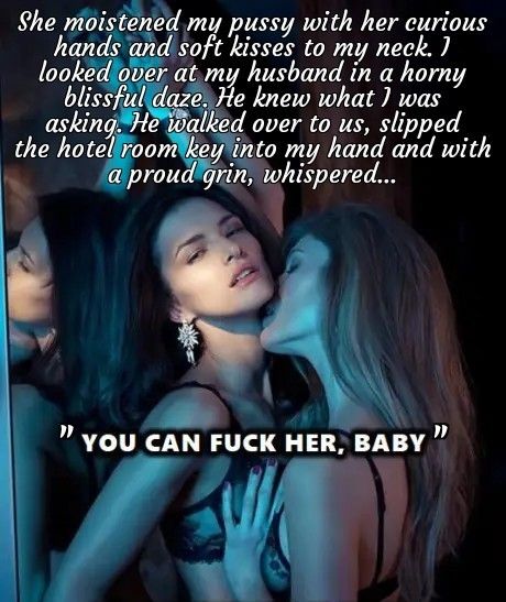 You can fuck her, baby