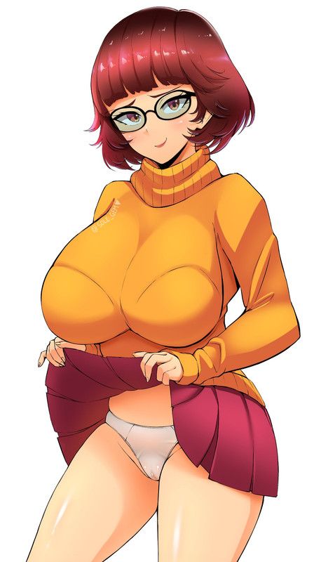 White panties - velma dinkley - scooby doo