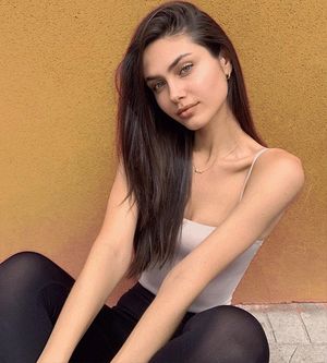 She wouldn't shut up the whole way and it made him mad, so he put her on his knees and started to pound her throat hard with his hard cock