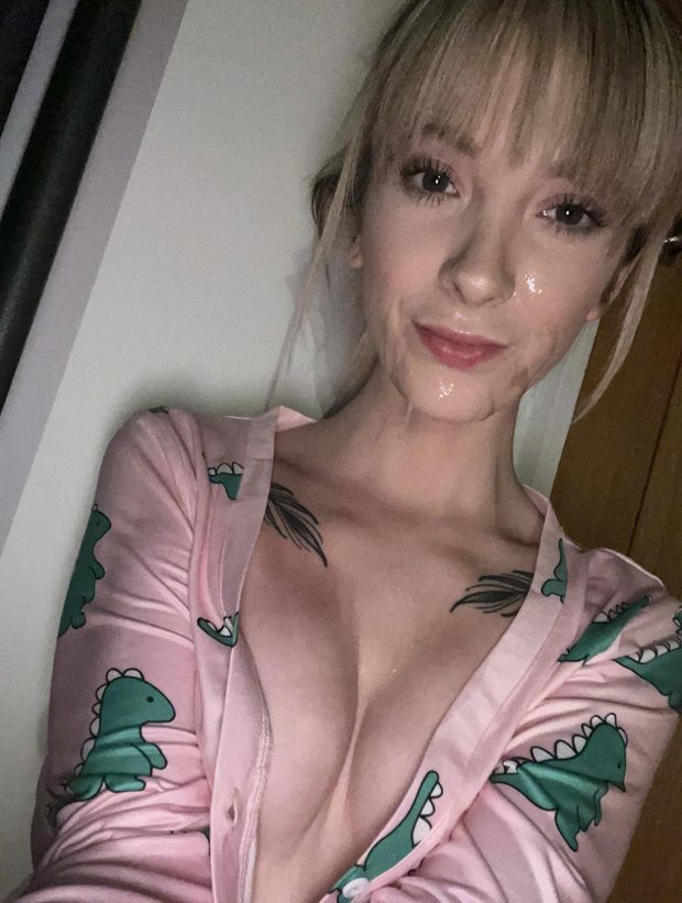 nice cum face