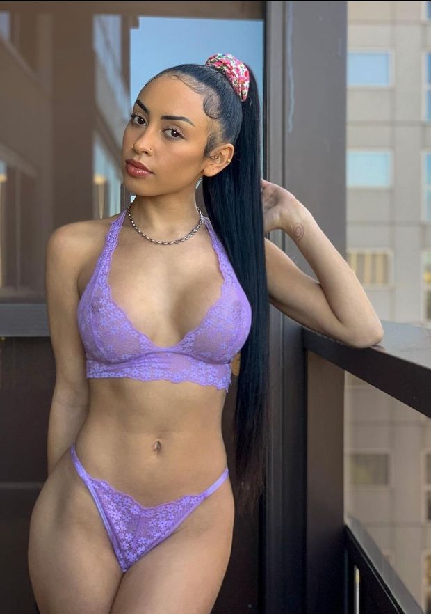 Korina maiya in lingerie