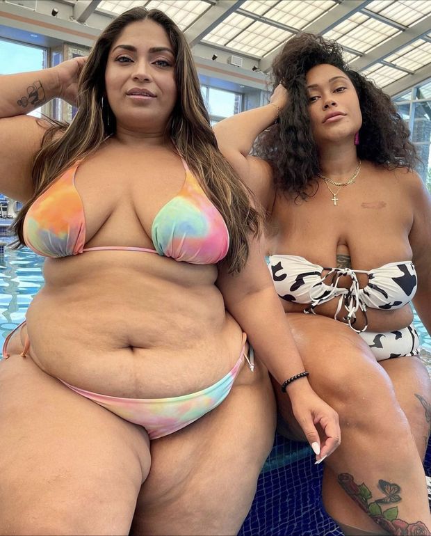 bbw bikini