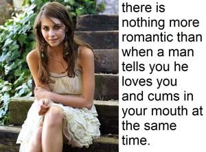 So True, CUM taste better.