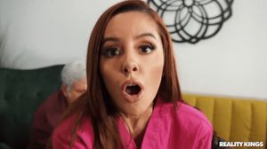 Fingers deep in her pussy