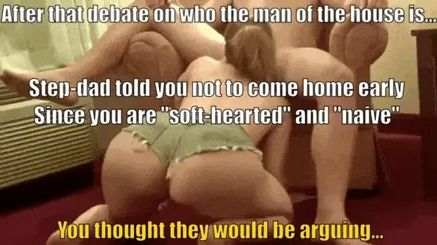 needless debate with step-dad